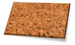 Acoustic - Traditional Gluedown Cork Wall Tile. Unfinished.